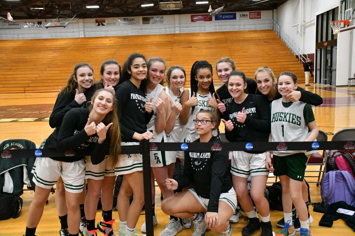 2019-20 Franklin Academy girls basketball team